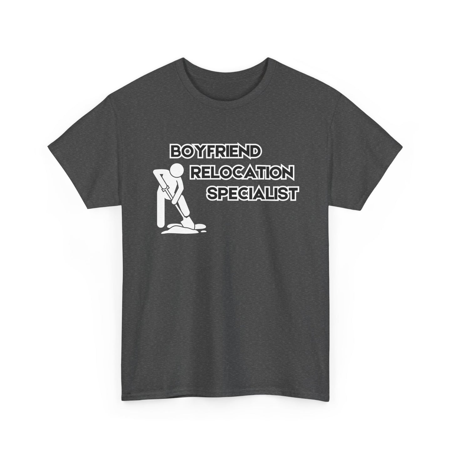 Funny Protective Parents Unisex Heavy Cotton Tee for Scaring Boyfriends, Humorous Tee, Family Joke Shirt, Parenting Gift, Funny Graphic Tee