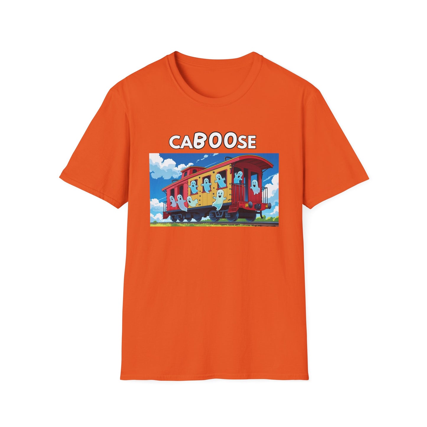 Ghost Train Funny Halloween T-Shirt