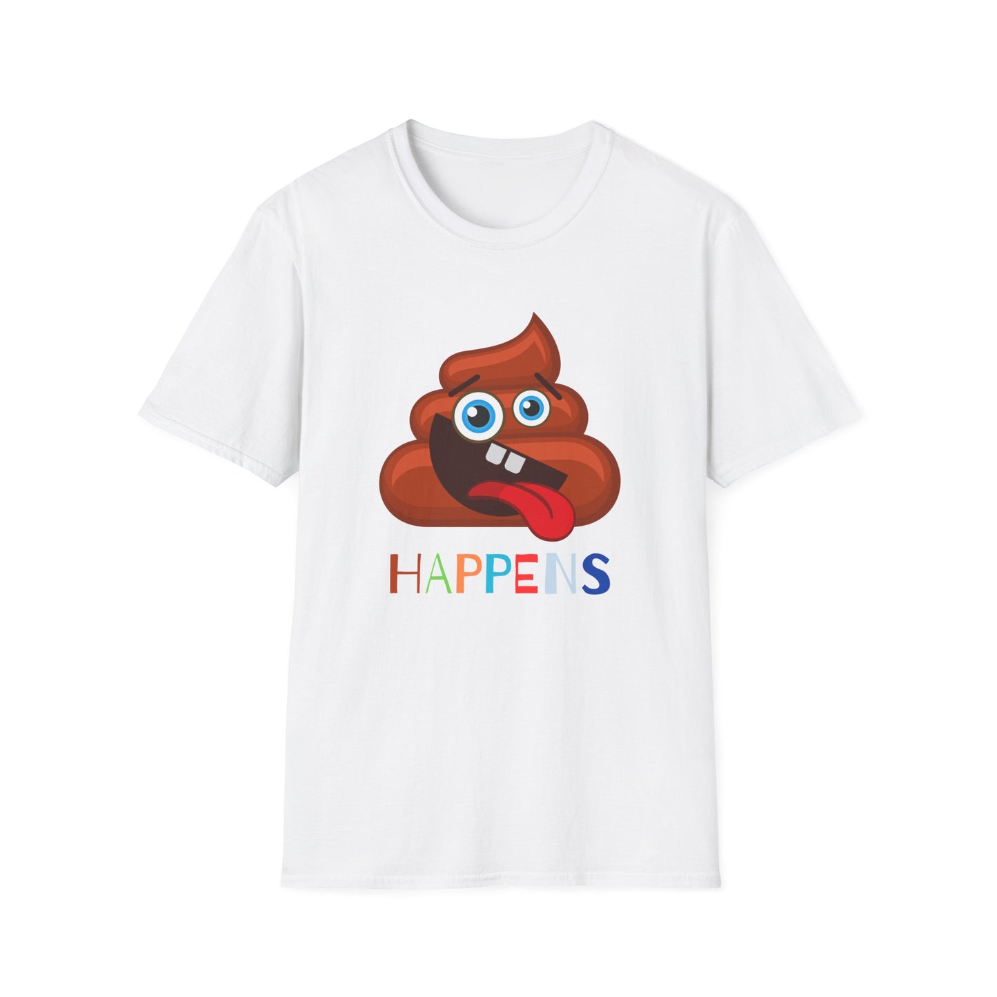 Poop Emoji Sh*t Happens T-Shirt