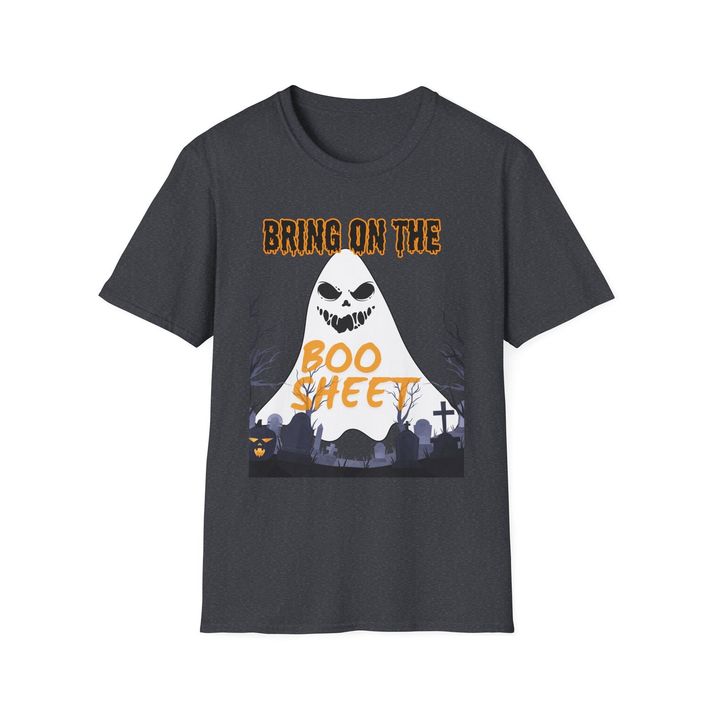Bring On The Boo Sheet Funny Halloween T-Shirt