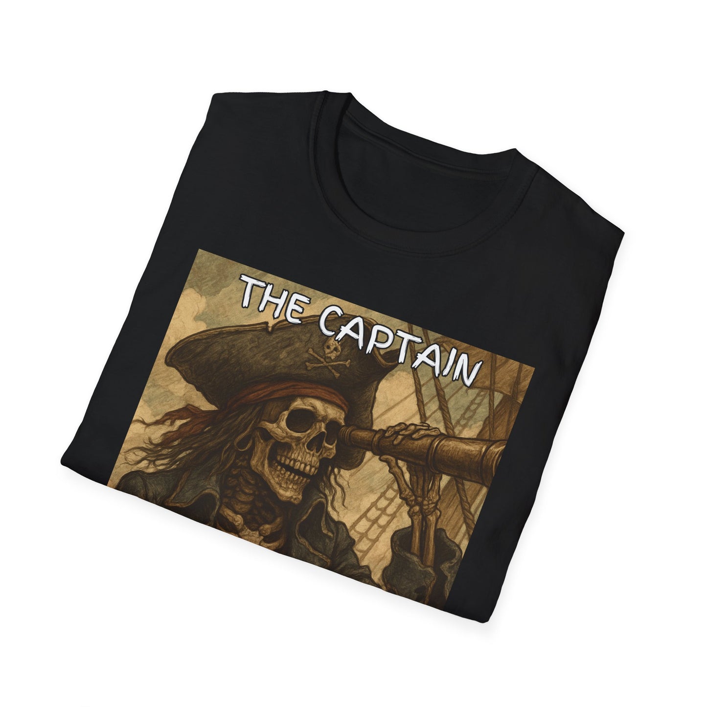 The Captain Of Bad Decisions Funny Pirate T-Shirt