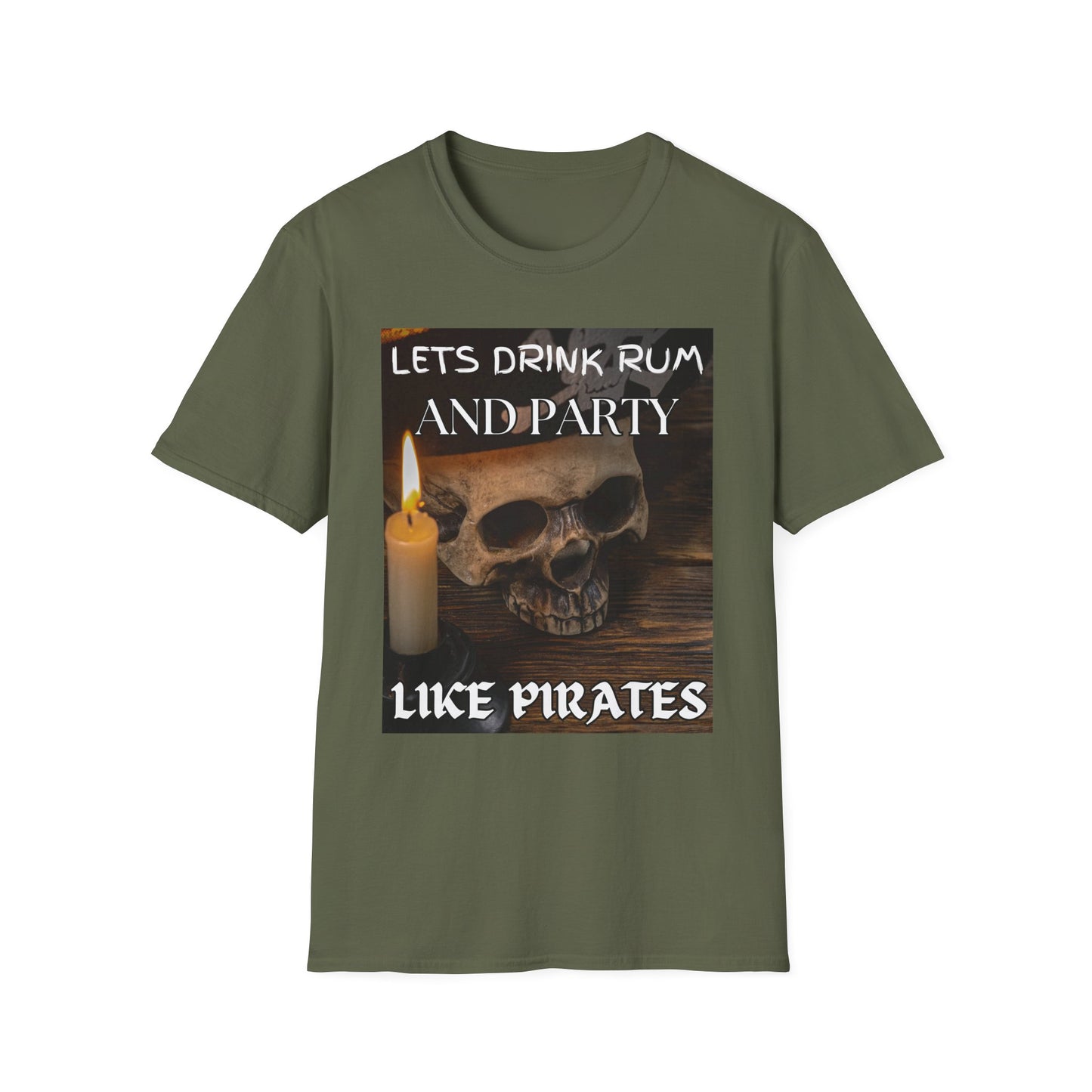 Lets Drink Rum And Party Like Pirates T-Shirt