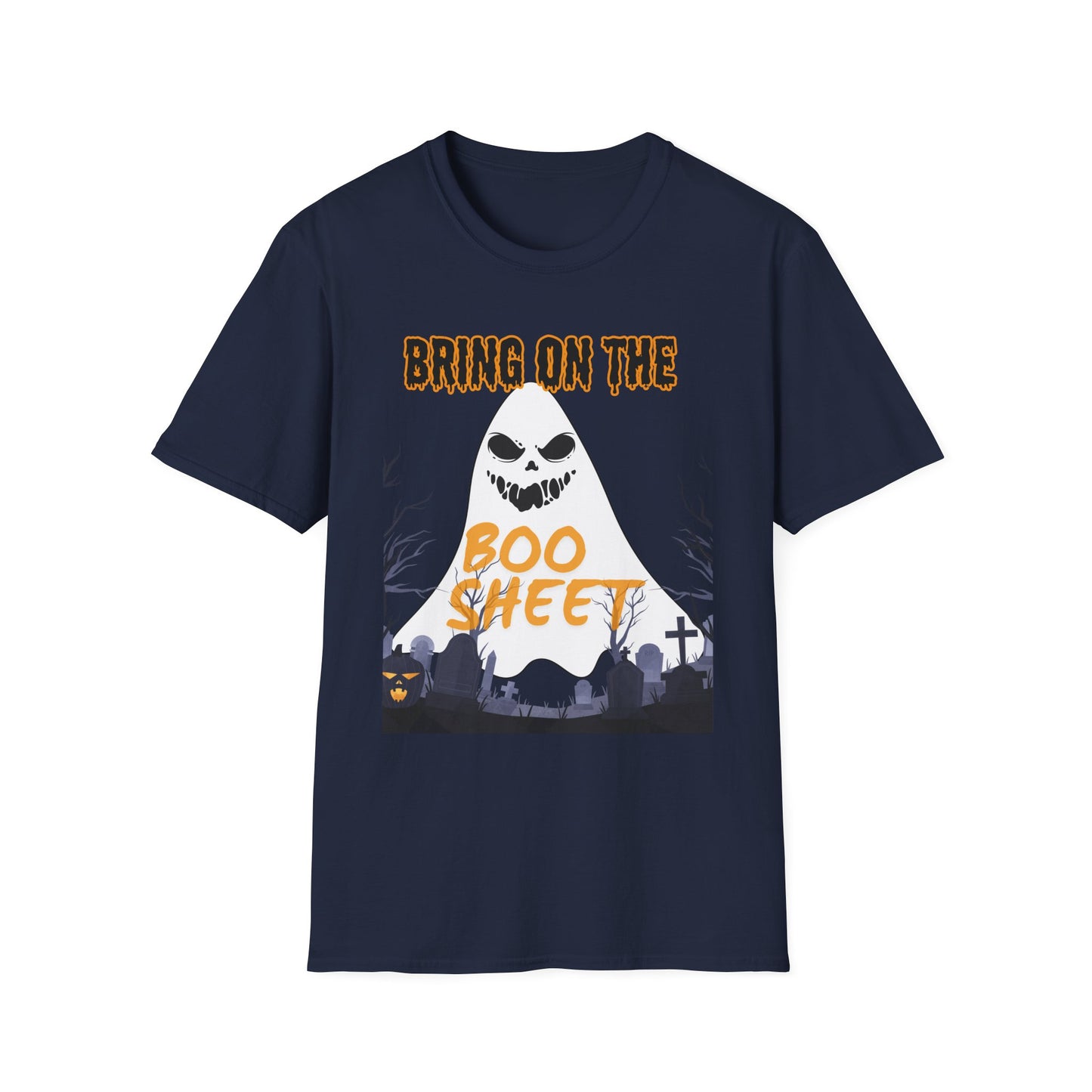 Bring On The Boo Sheet Funny Halloween T-Shirt
