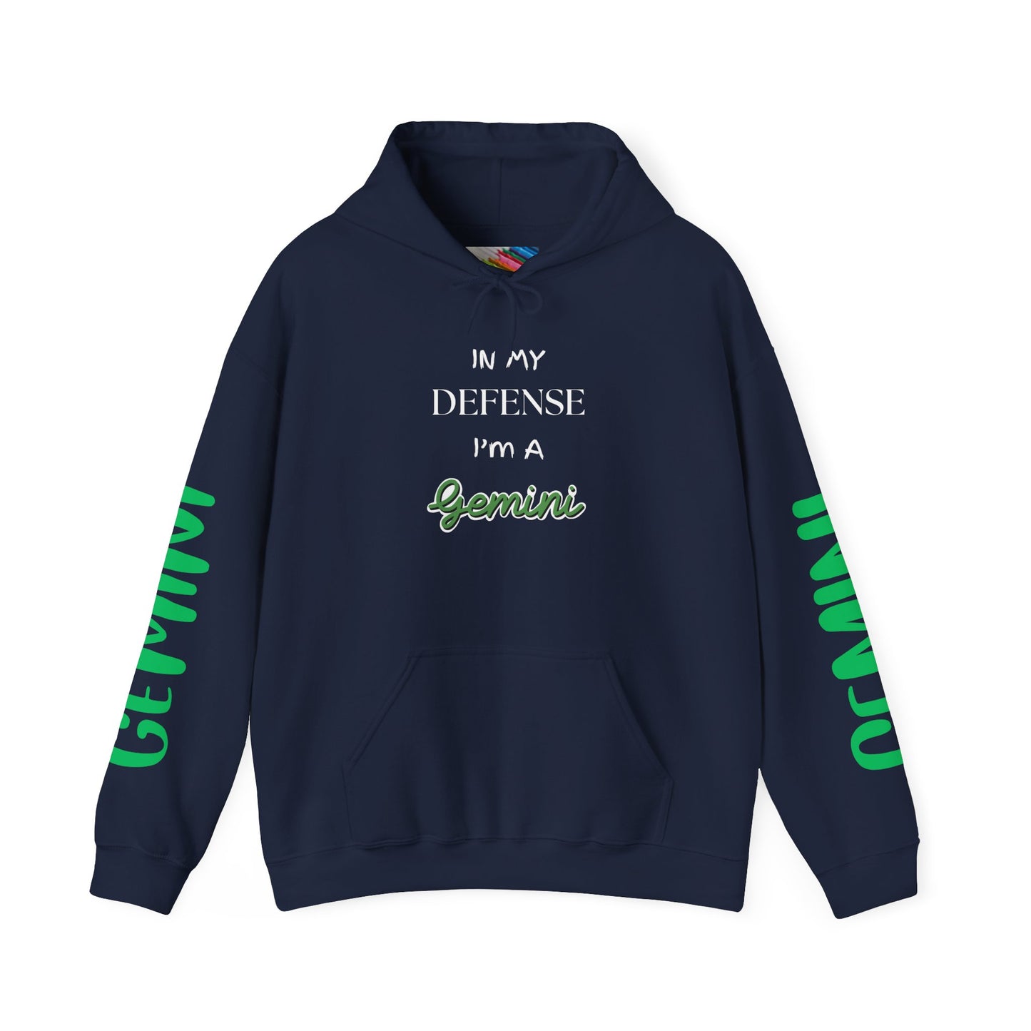 Gemini Double Trouble Fun Hoodie, Zodiac Gift, Astrology Pullover, Dual Personality Sweatshirt, Astrological Sign Apparel, Unique Apparel