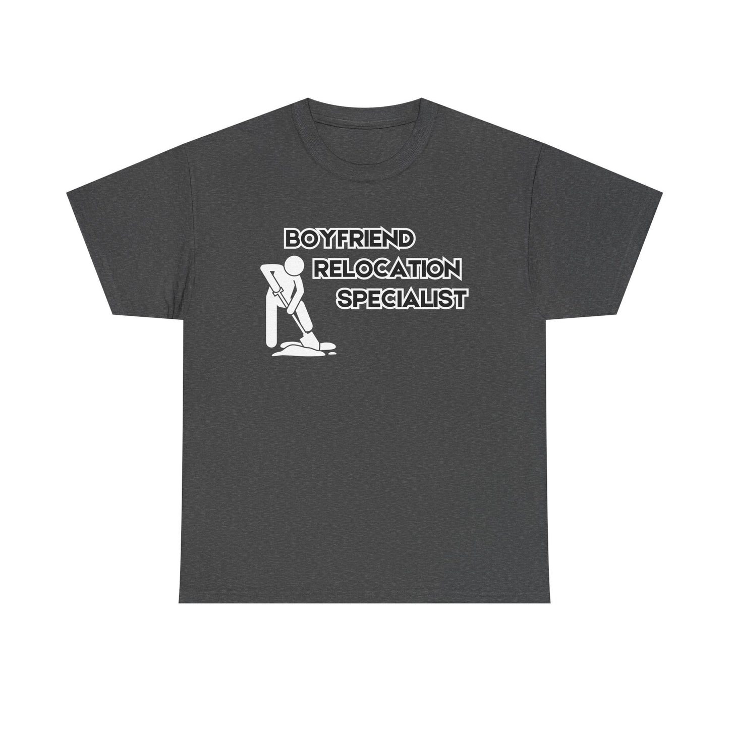 Funny Protective Parents Unisex Heavy Cotton Tee for Scaring Boyfriends, Humorous Tee, Family Joke Shirt, Parenting Gift, Funny Graphic Tee