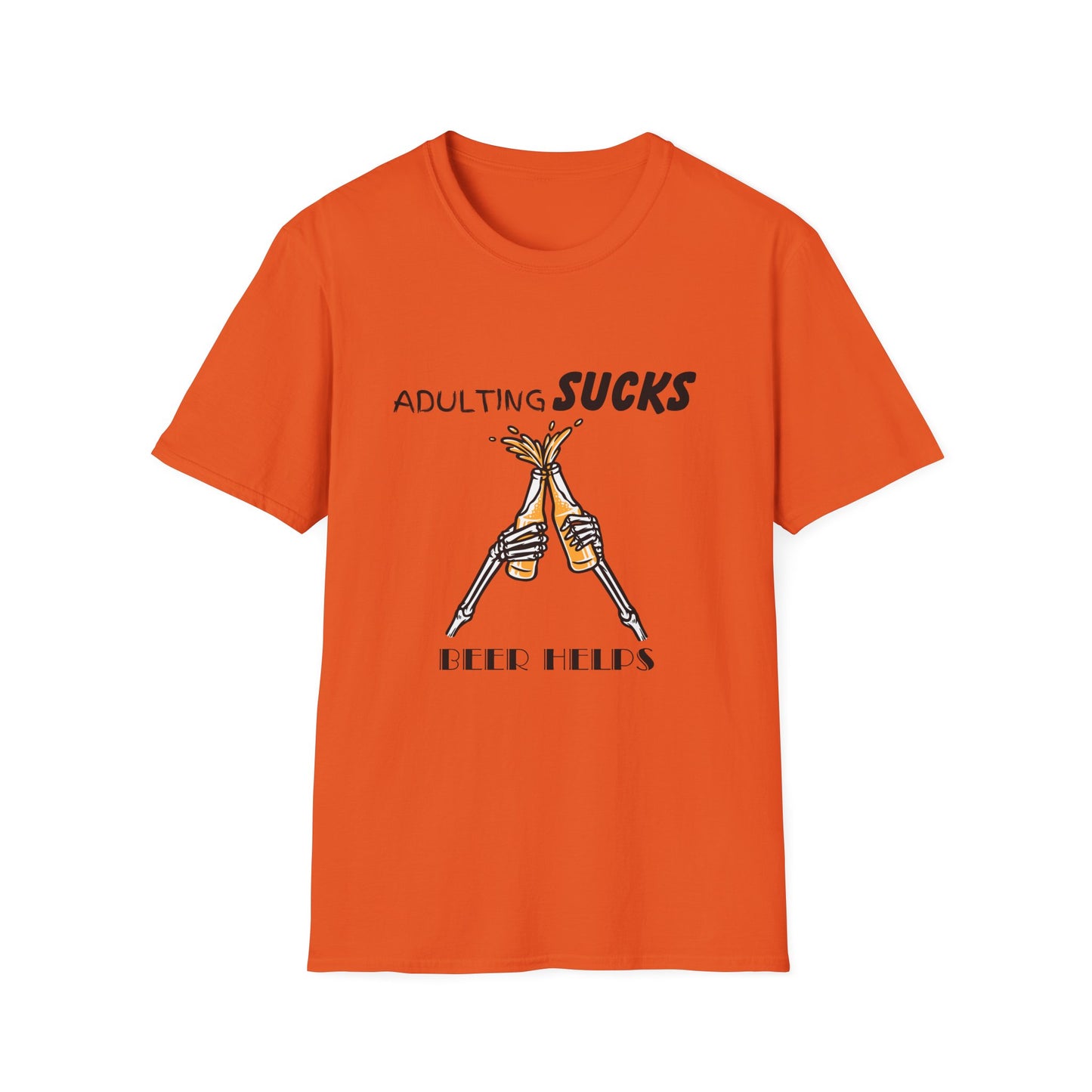 Adulting Sucks Beer Helps T-Shirt