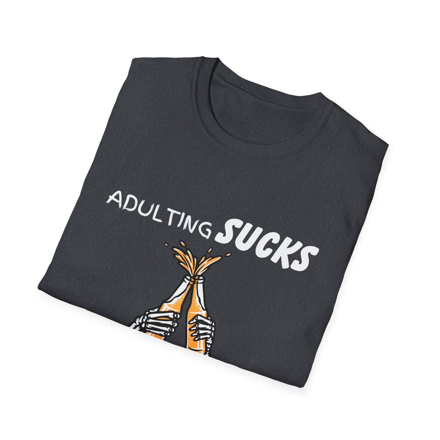Adulting Sucks Beer Helps T-Shirt