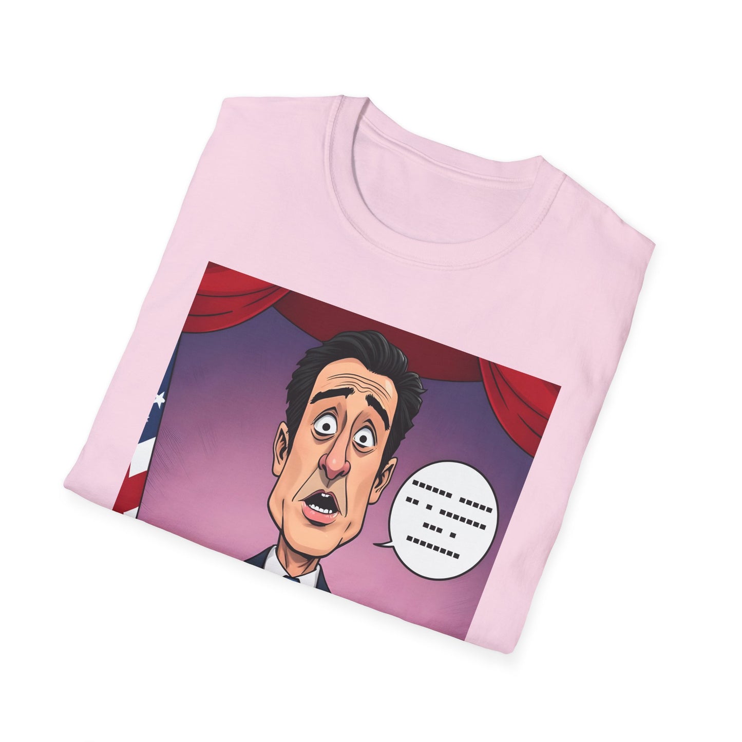 Political Shirt Newsom Started A Speech Without Sound T-Shirt