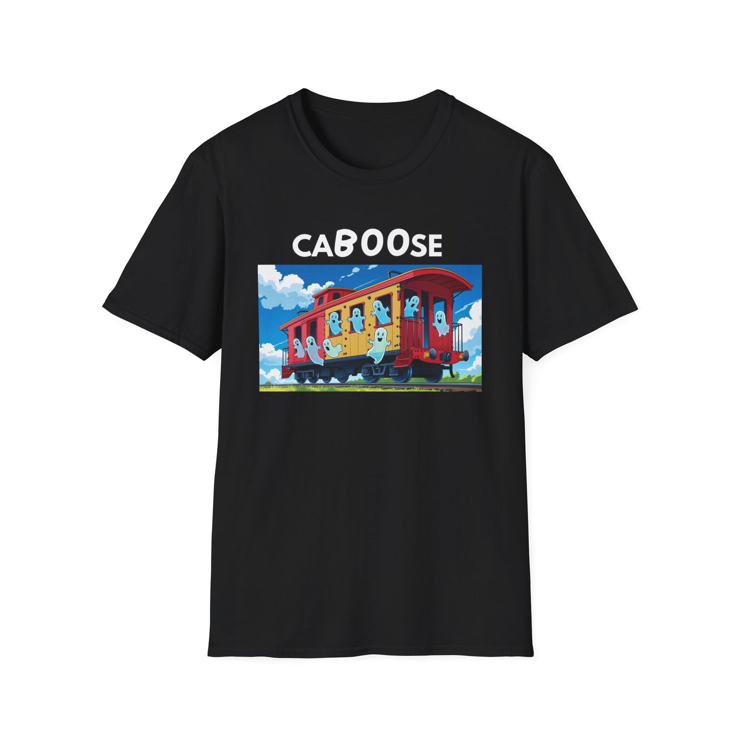 Ghost Train Funny Halloween T-Shirt