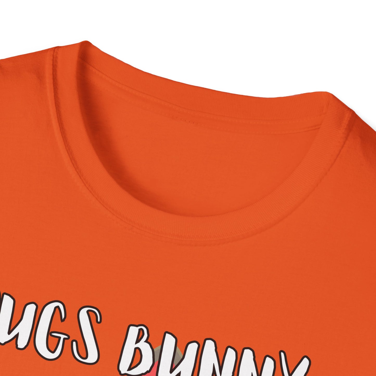 Pugs Bunny Unisex Tee, Funny Cartoon Dog Lover Shirt, Cute Pug Graphic Top, Animal Pet Gift, Softstyle T-Shirt, Looney Tunes Parody, Gift
