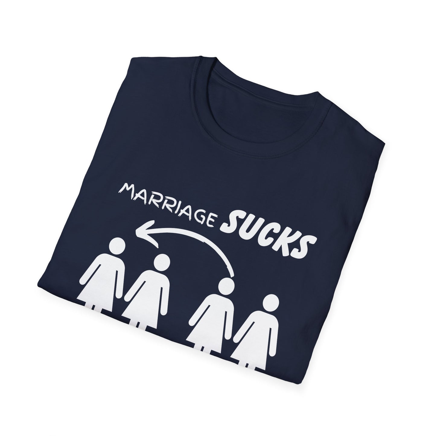Marriage Sucks Swapping Helps Shirt, Adult Humor T-Shirt, Sarcastic Gift, Hilarious Tee for Adults, LGBT, LGBTQIA+, Lesbian Shirt, Funny Tee