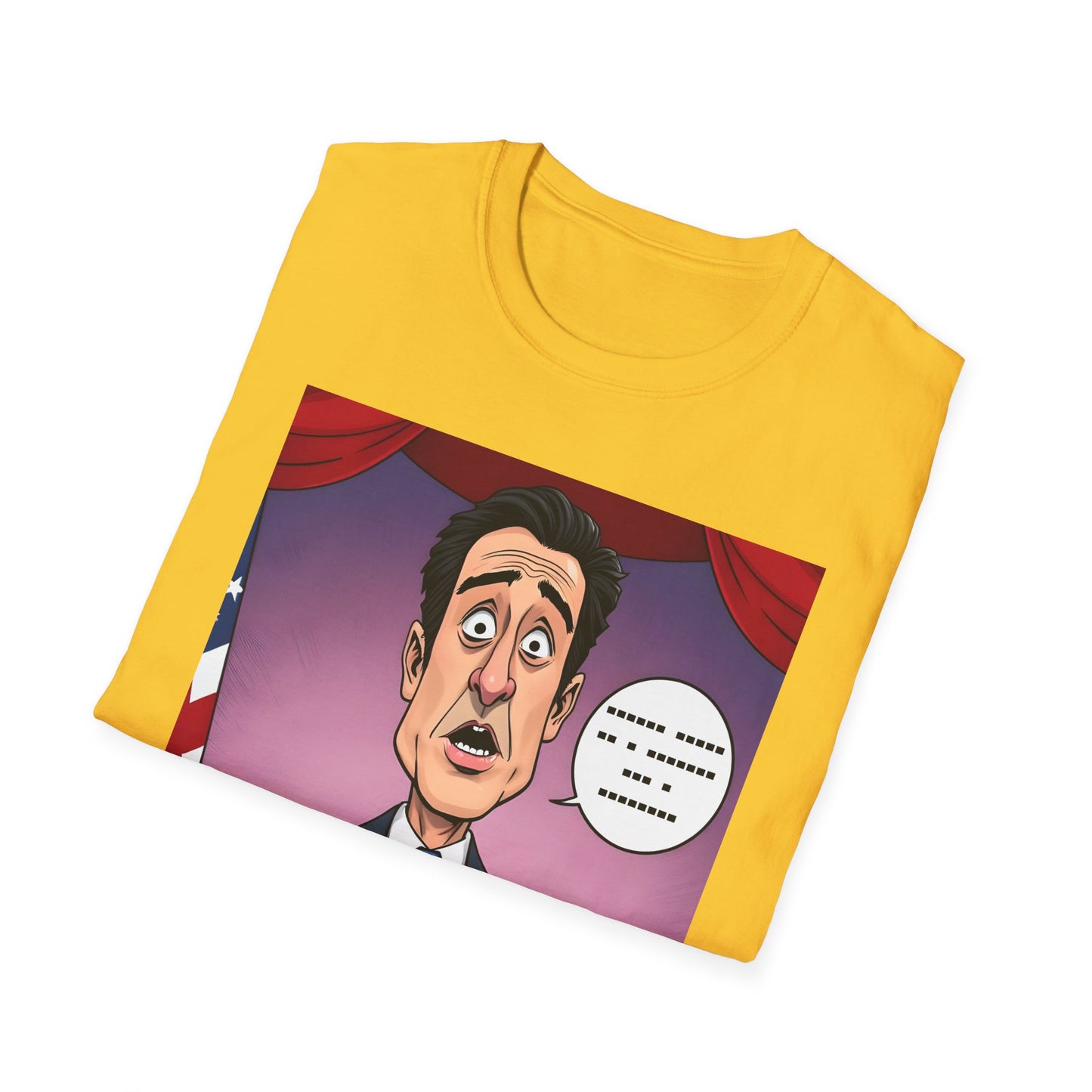 Political Shirt Newsom Started A Speech Without Sound T-Shirt