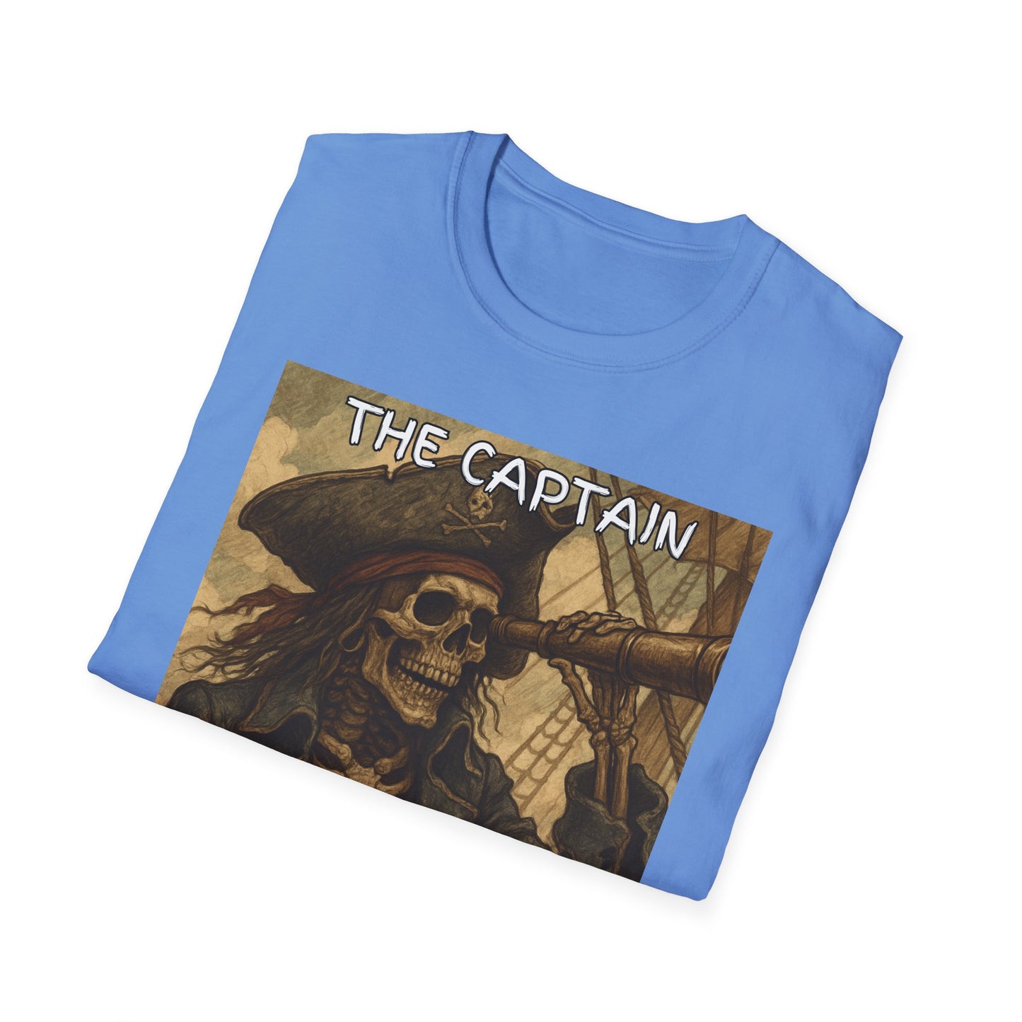 The Captain Of Bad Decisions Funny Pirate T-Shirt