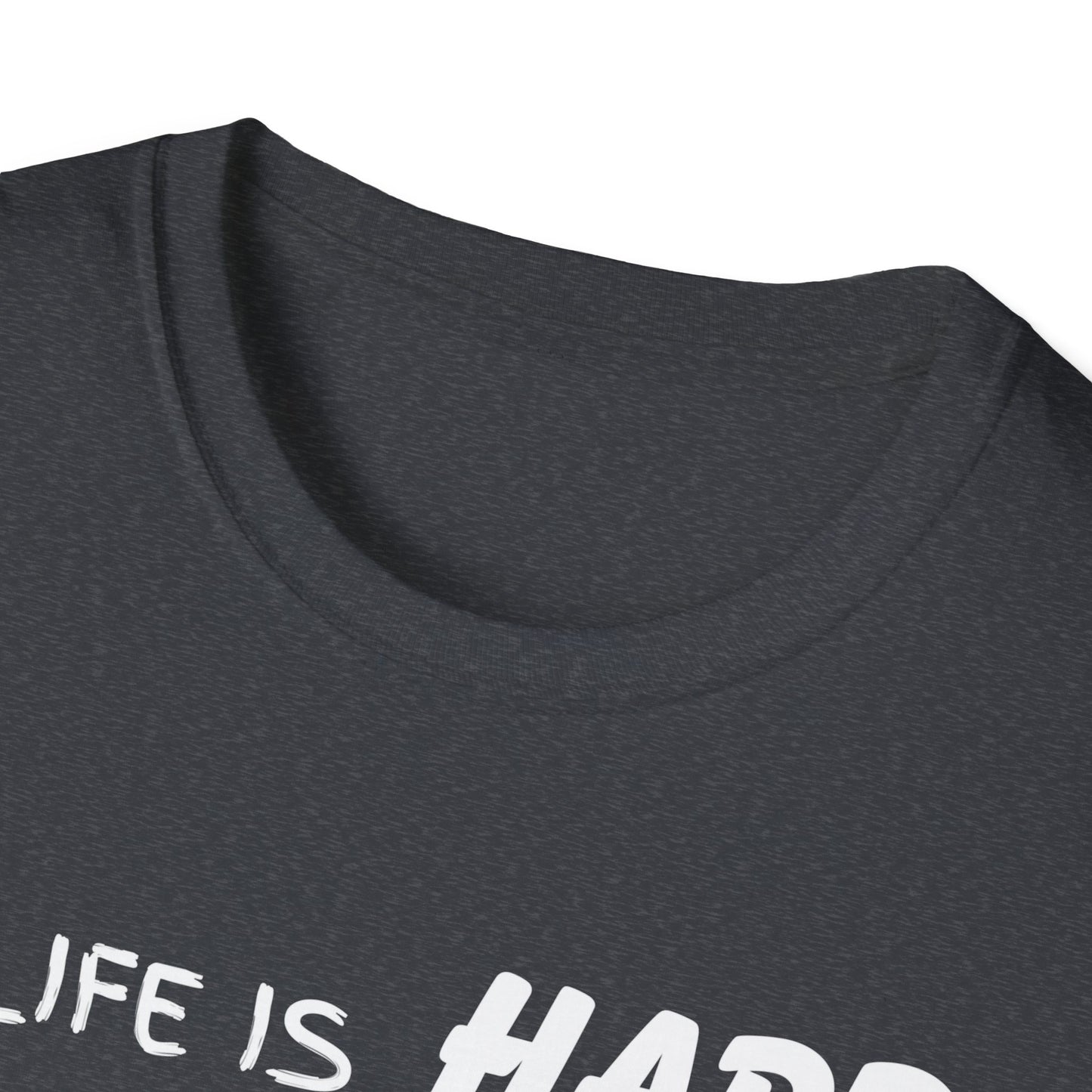 Life Is Hard Yoga Helps Unisex T-Shirt, Funny Yoga Tee, Peaceful Life Shirt, Yoga Lover Gift, Yoga Quote Top, Yogi Shirt, Gift For Yogis