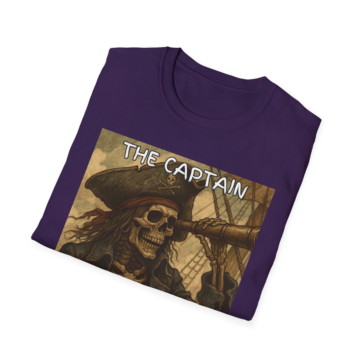 The Captain Of Bad Decisions Funny Pirate T-Shirt