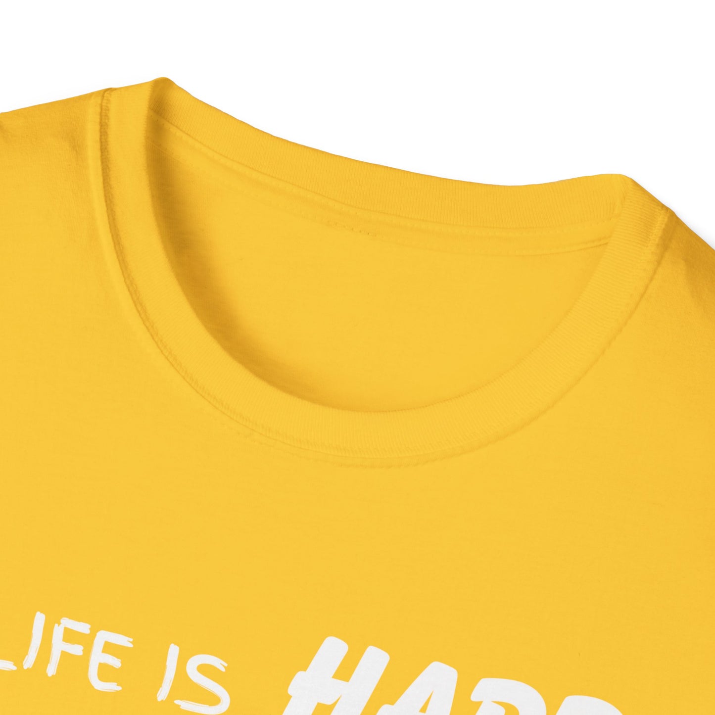 Life Is Hard Yoga Helps Unisex T-Shirt, Funny Yoga Tee, Peaceful Life Shirt, Yoga Lover Gift, Yoga Quote Top, Yogi Shirt, Gift For Yogis