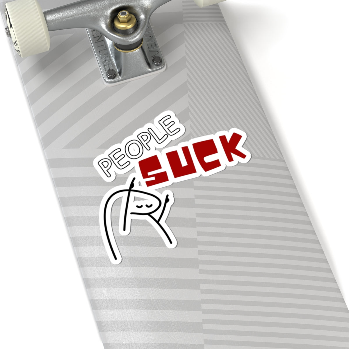 People Suck Kiss-Cut Sticker
