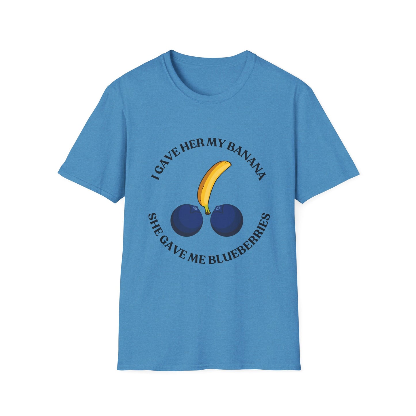 Blue Balls T-Shirt, She Gave Me Blueberries T-Shirt, Women Blue Balling Men T-Shirt, Sarcastic Tee, Humorous Graphic Shirt, Gift for Him
