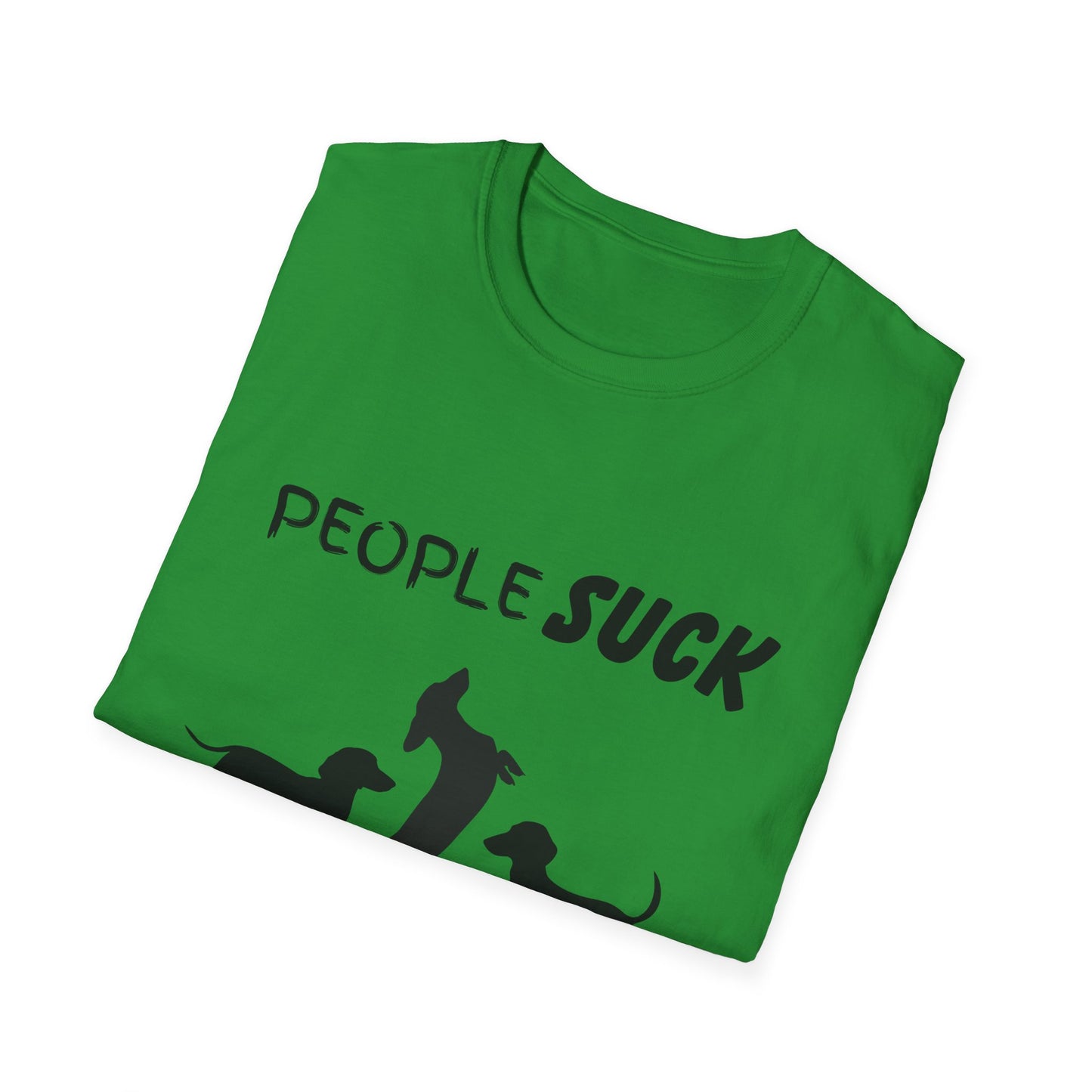 People Suck Wieners Help Unisex T-Shirt, Sarcastic Dog Lover Tee, Humorous Animal Graphic Top, Dog Rescue Shirt, Pet Owner Gift, Dachshund