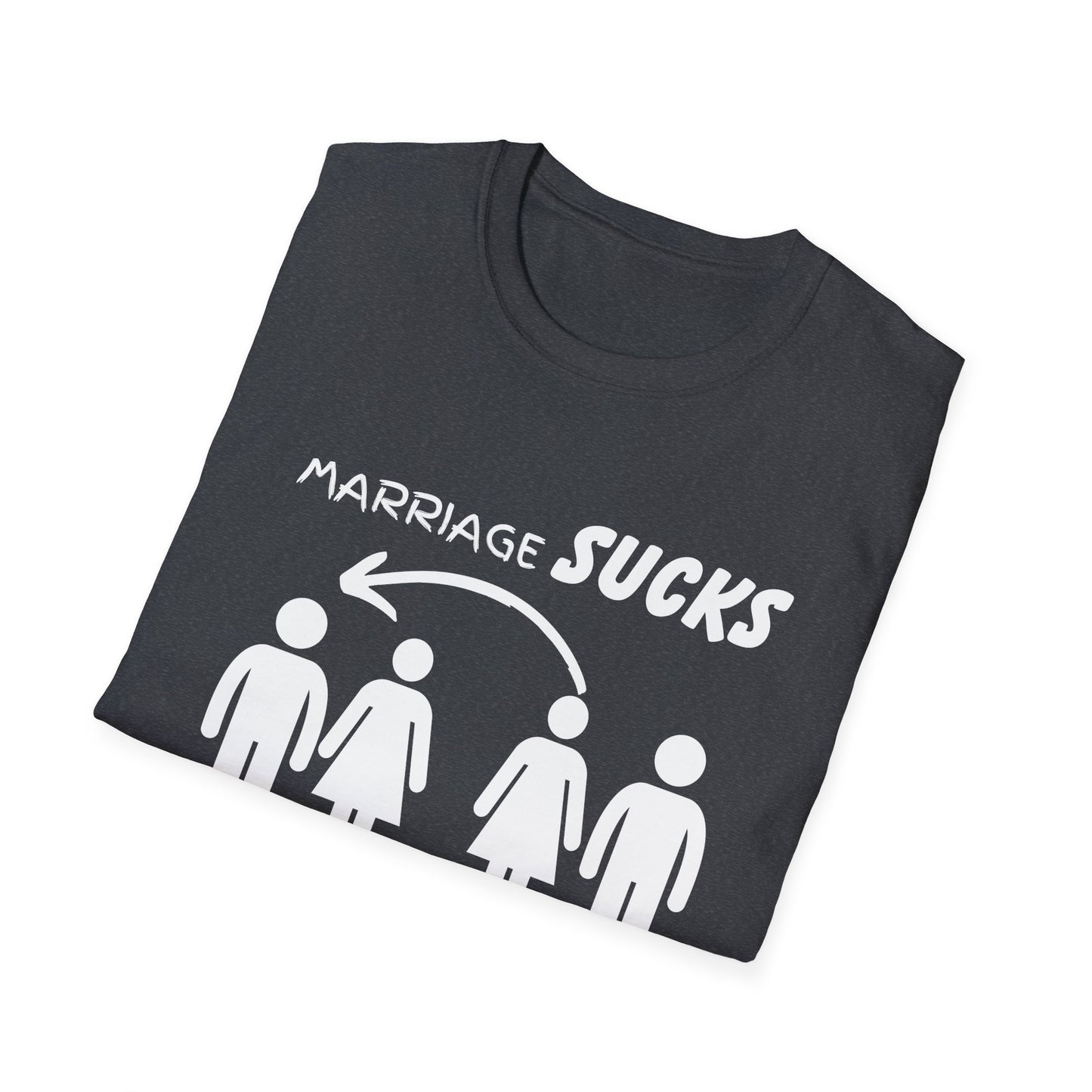 Marriage Sucks Swapping Helps Shirt, Adult Humor T-Shirt, Sarcastic Gift, Shirts for Adults, Swinging, Couple's Humor, Anniversary Gift