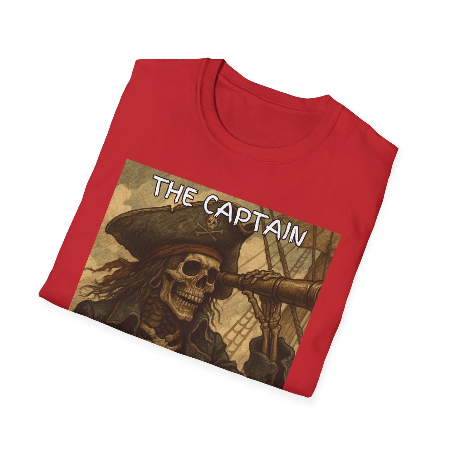 The Captain Of Bad Decisions Funny Pirate T-Shirt